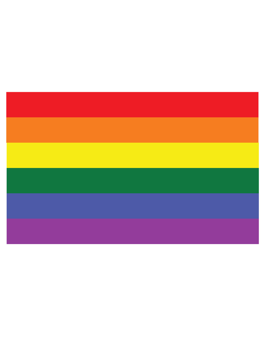 Drapeau arc en ciel 150 x 90 cm