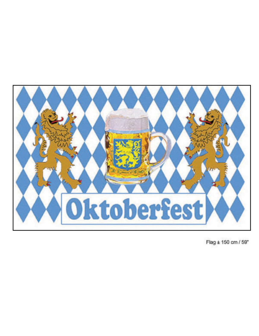 Drapeau fête de la bière 40 x 60 cm