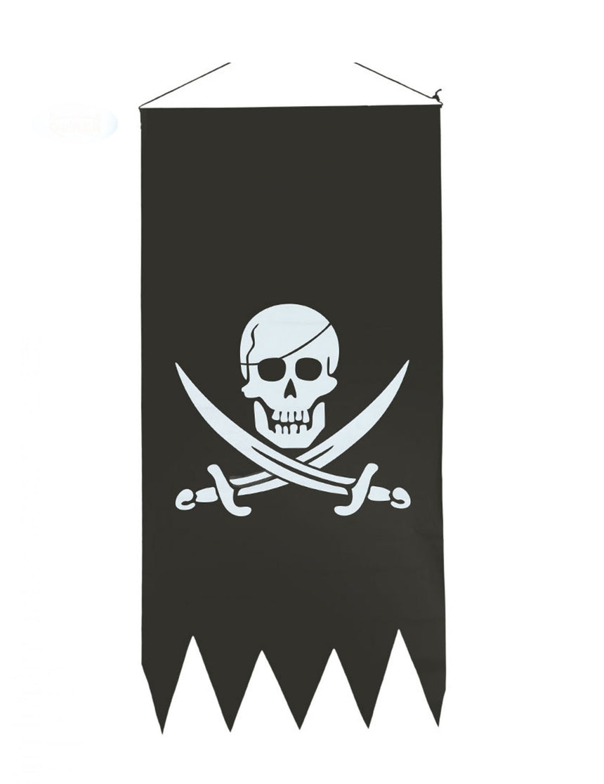 Drapeau pirate tête de mort