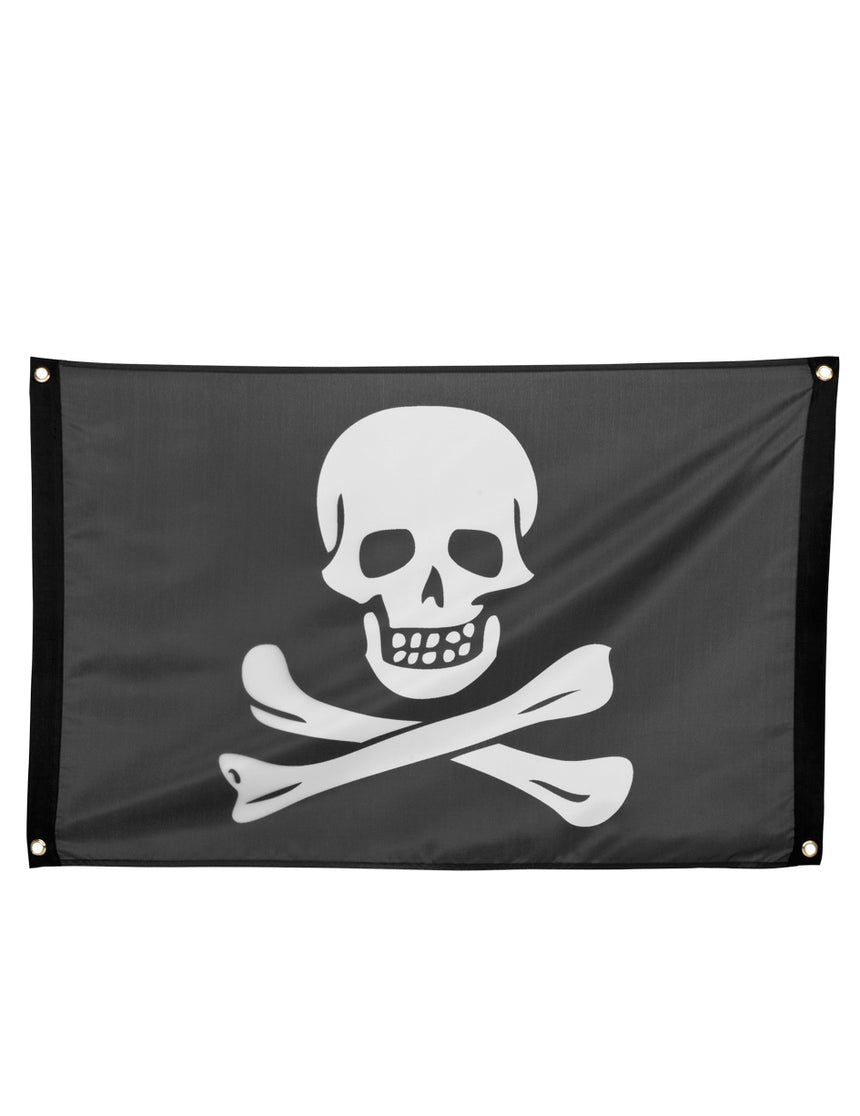 Drapeau pirate avec oeillets