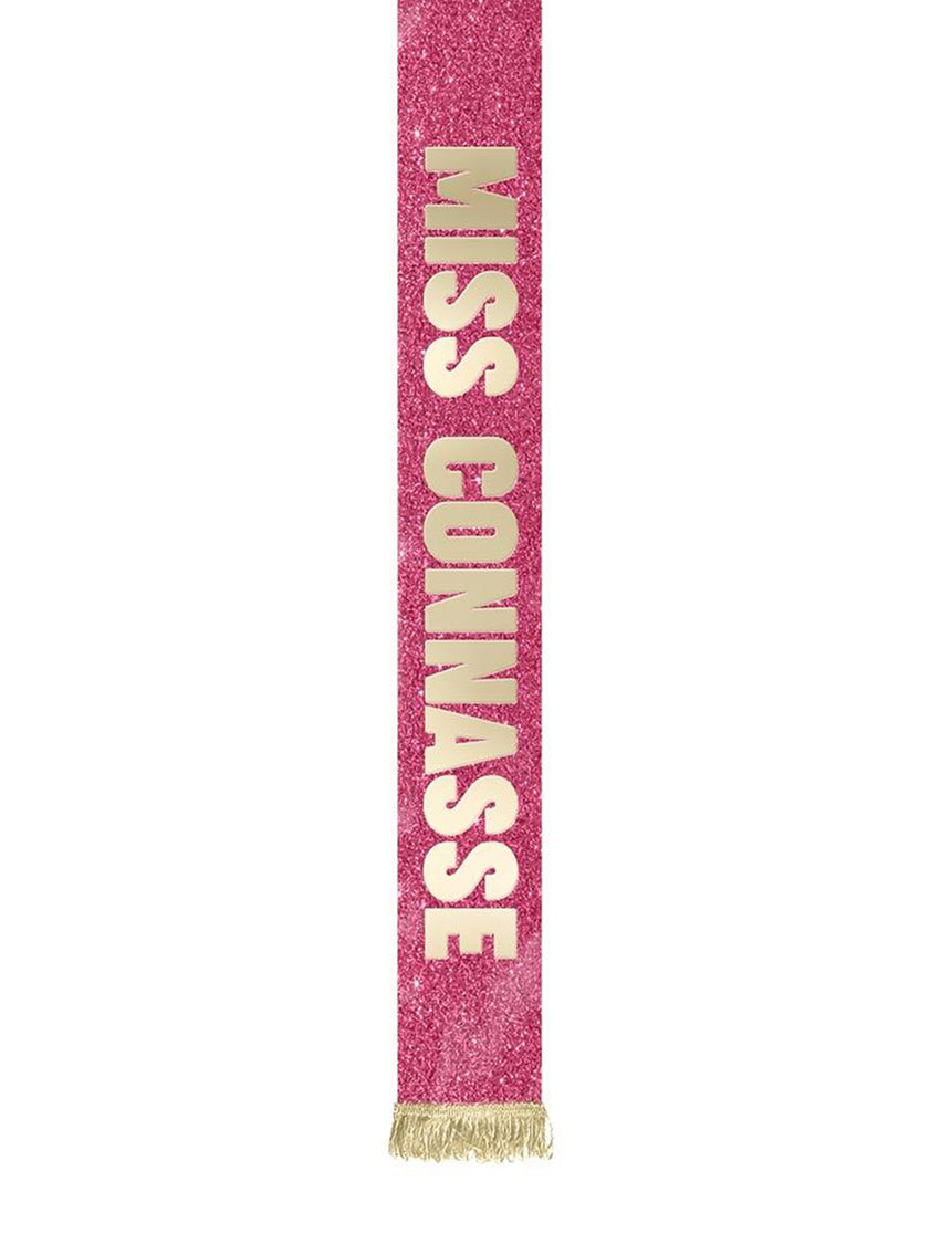 Echarpe Miss Connasse à paillettes