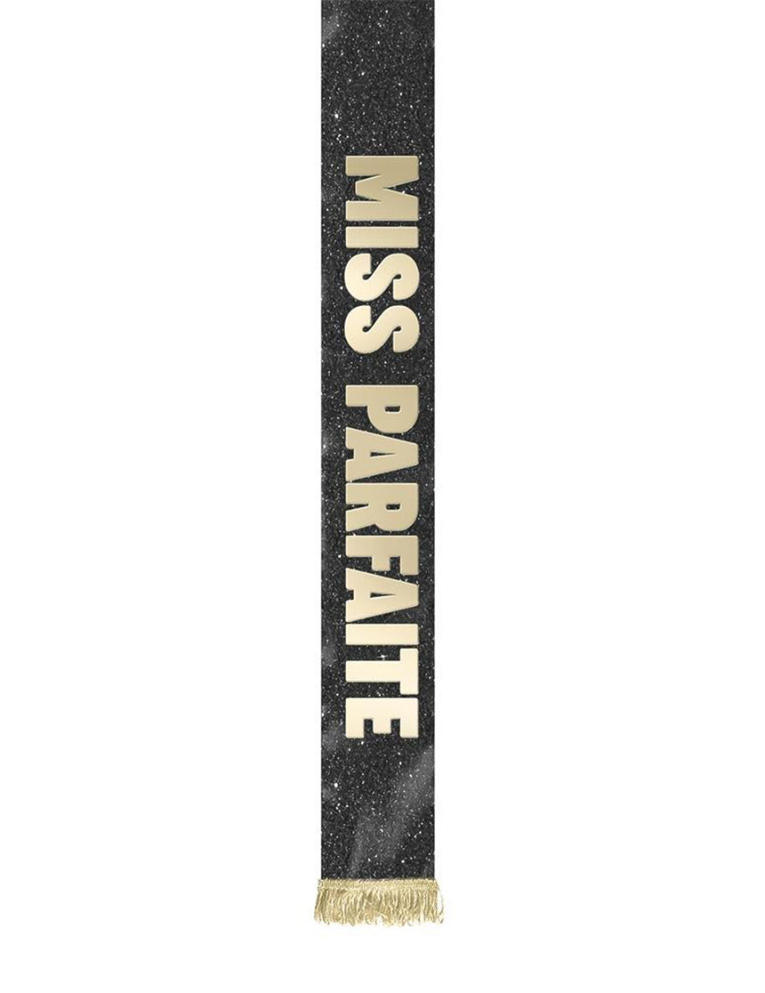 Echarpe Miss Parfaite à paillettes
