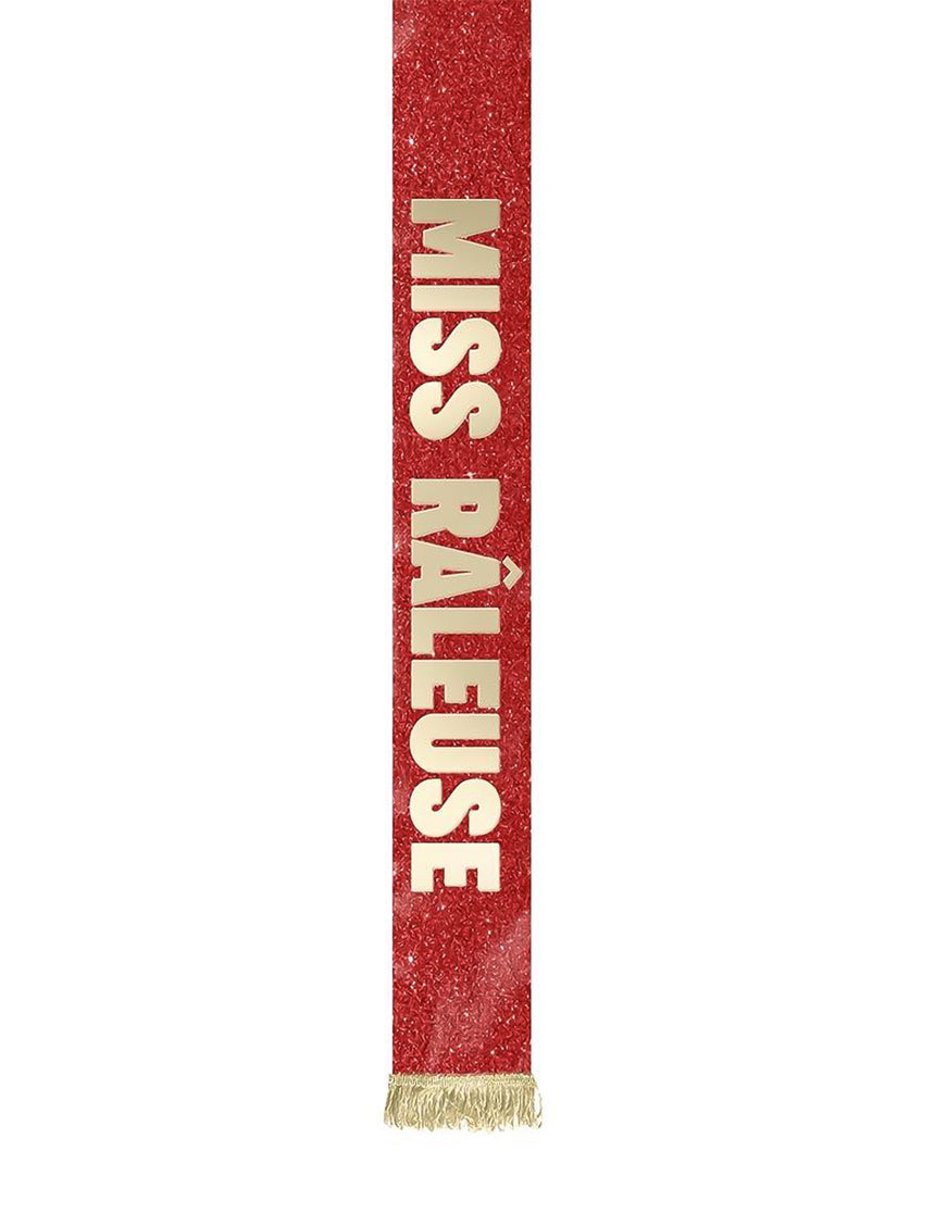 Echarpe Miss Râleuse à paillettes