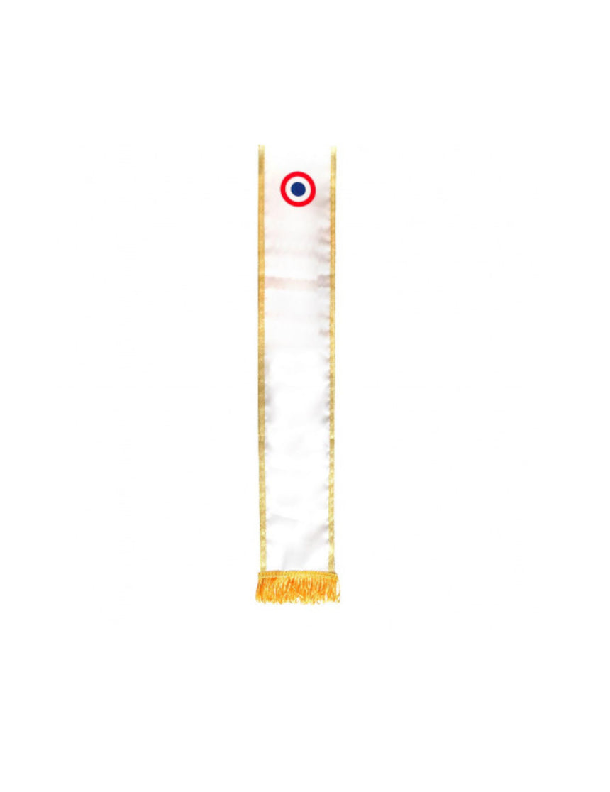 Echarpe tricolore vierge