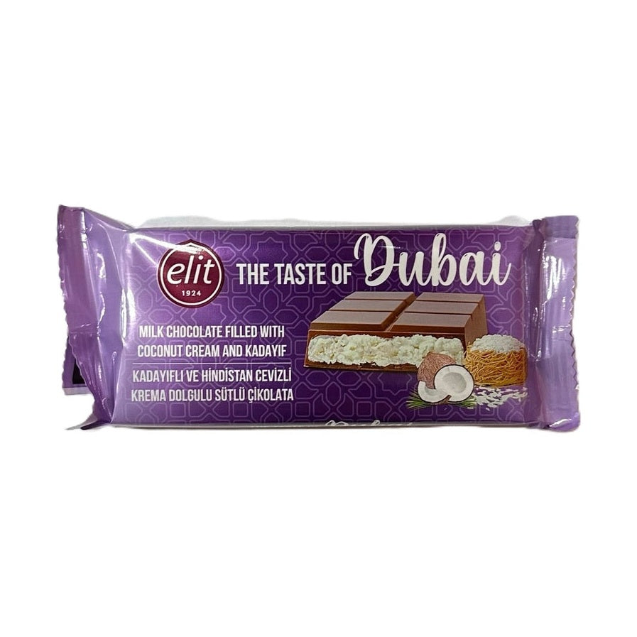 Elit Dubai Milk Chocolate Coconut Cream & Kadayif