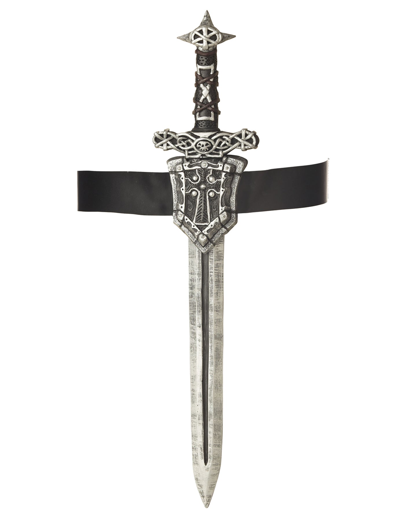 Epée de Chevalier en plastique et ceinture