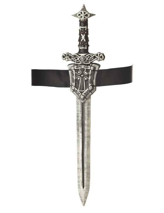 Epée de Chevalier en plastique et ceinture