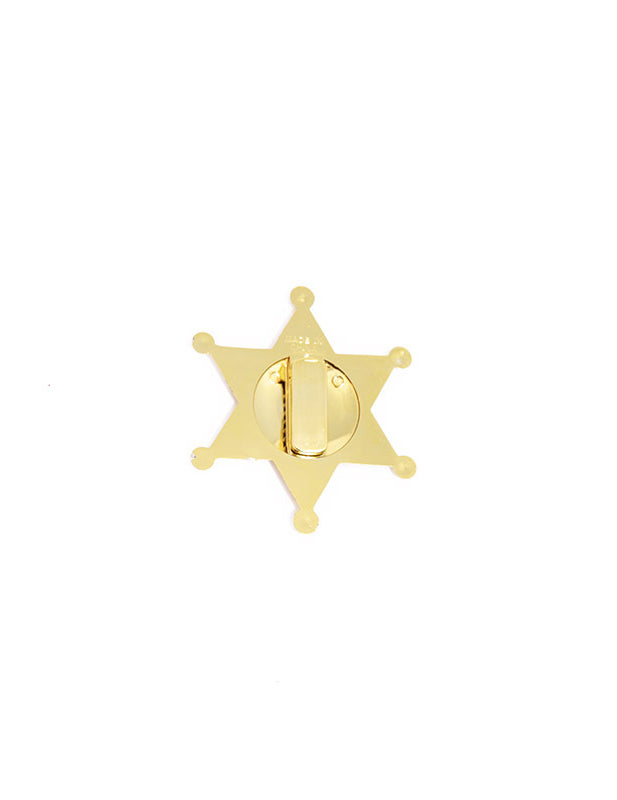Etoile shériff or adulte