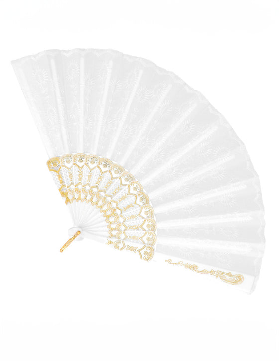 Eventail blanc