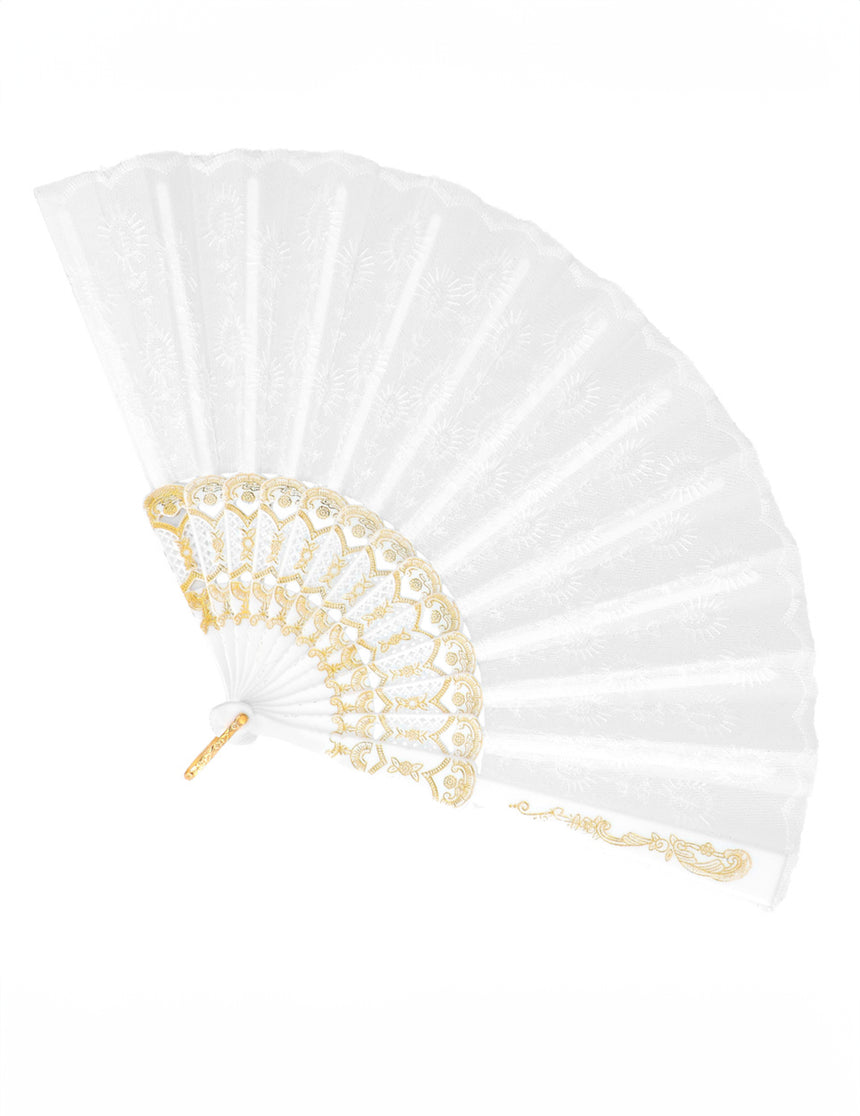 Eventail blanc