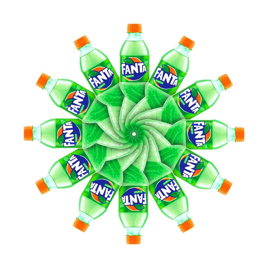 Fanta Bottle Tropical