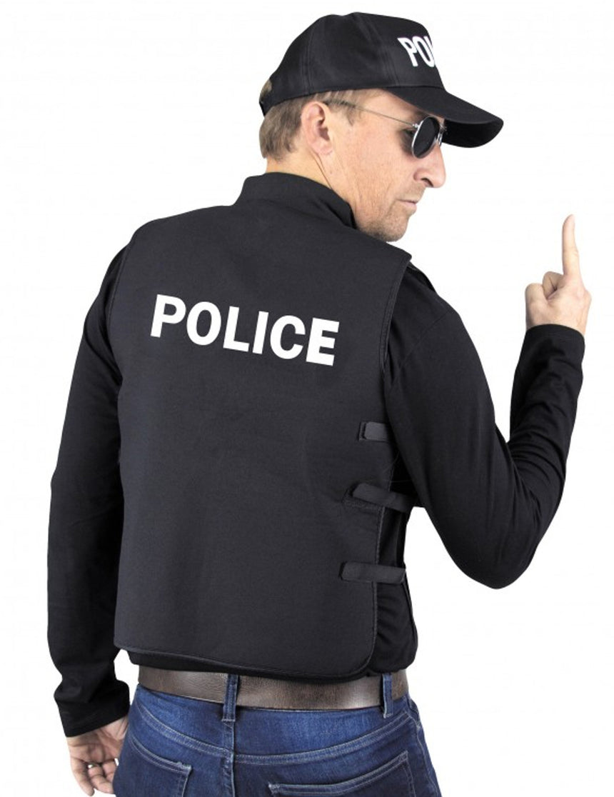 Faux gilet pare-balles police adulte