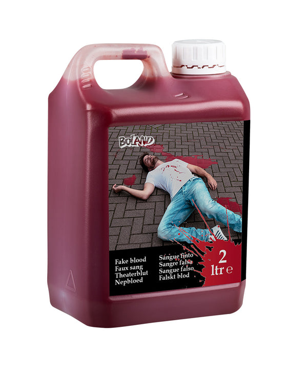 Faux sang pour textile 2 L Halloween