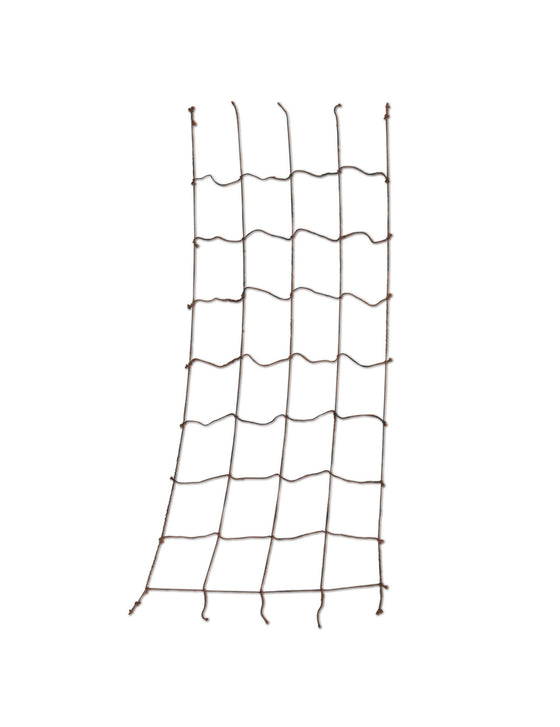 Décoration filet de pêche gris en corde 2.13 m