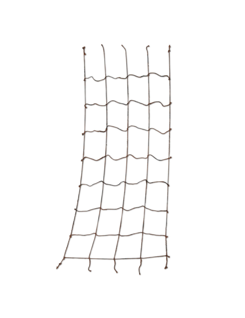 Décoration filet de pêche gris en corde 2.13 m