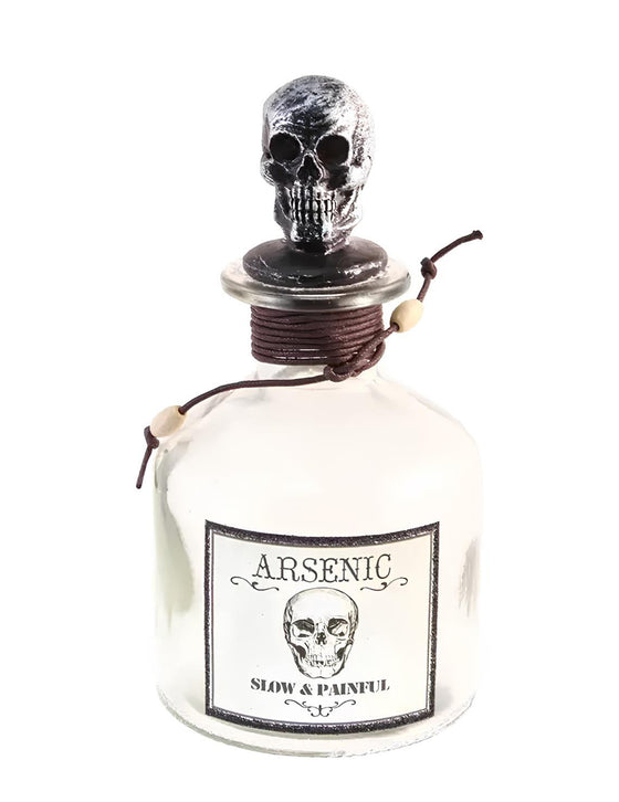 Fiole en verre arsenic 16 cm