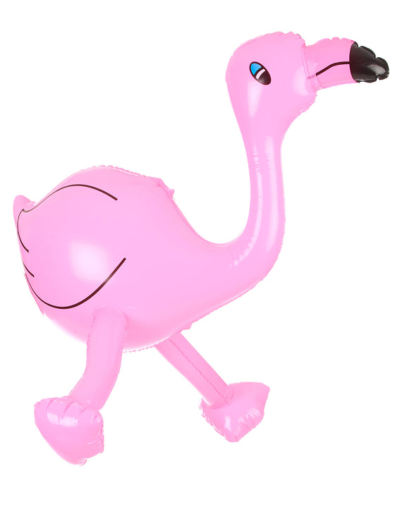 Flamant rose gonflable 60 cm