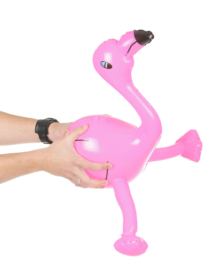 Flamant rose gonflable 60 cm