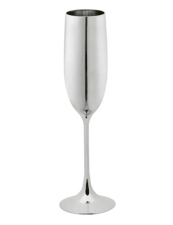 Flûte à champagne argent