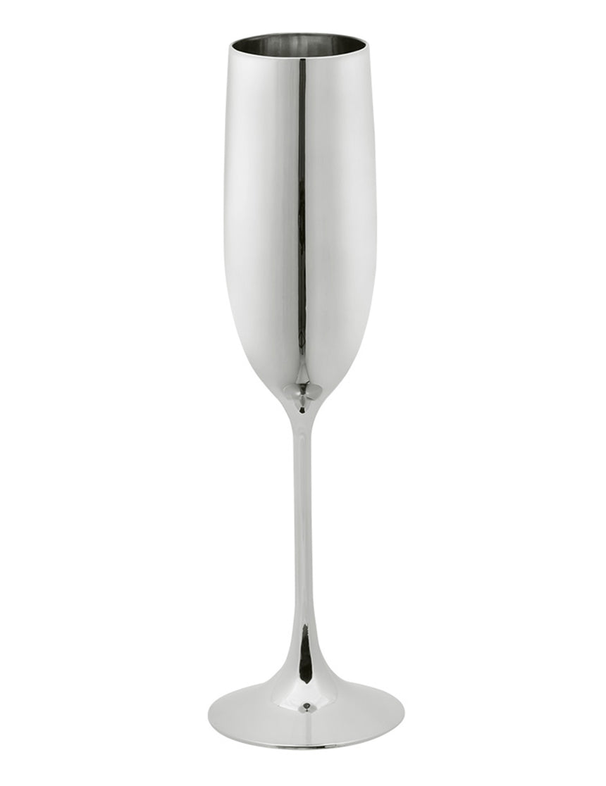 Flûte à champagne argent
