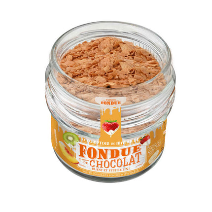 Fondue de Chocolat Blanc et Feuilletine - 220g