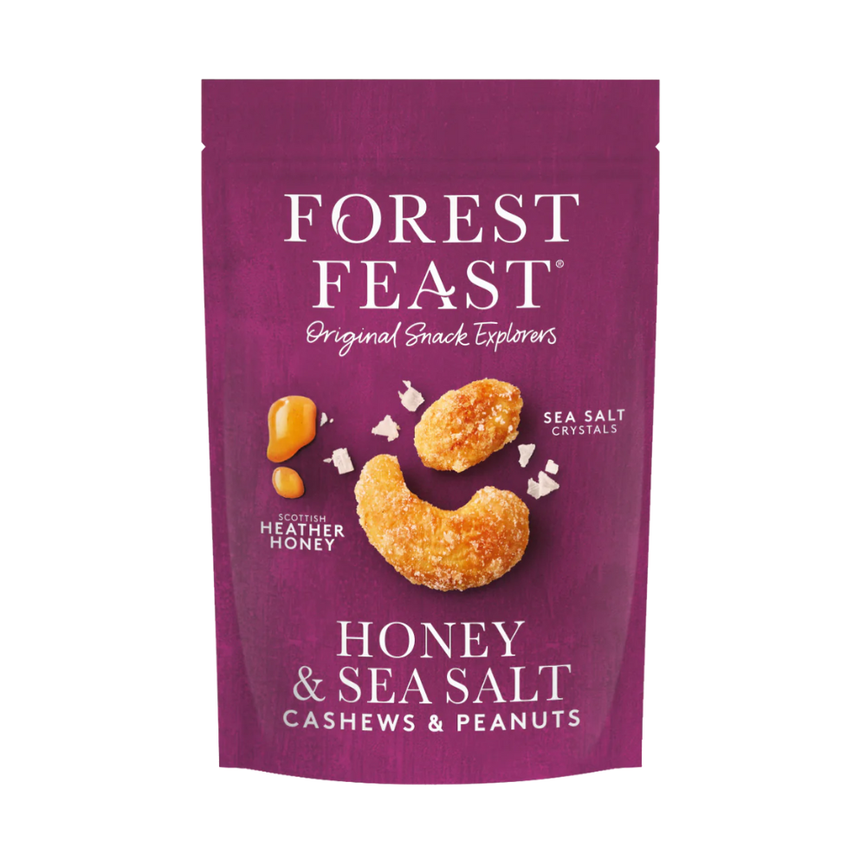 Forest Feast Honey & Sea Salt Roasted Cashews & Peanuts