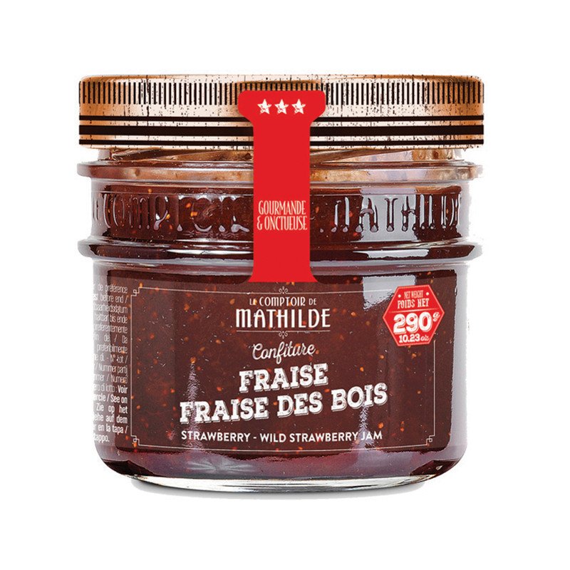 Fraise et Fraise des bois - Confiture - 290g