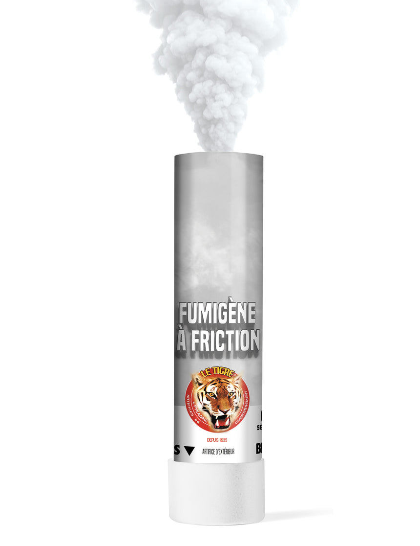 Fumigène à friction blanc 1 minute