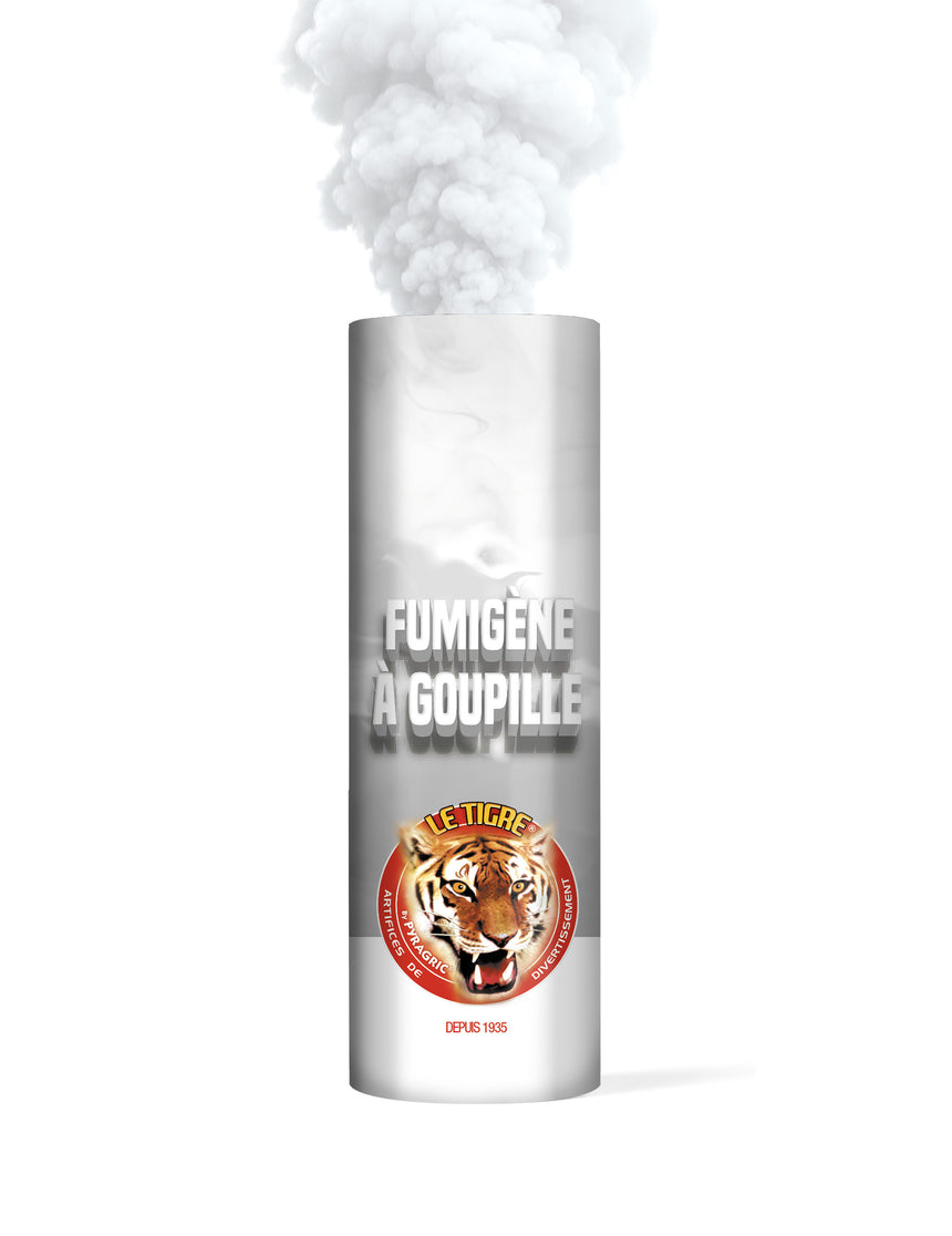 Fumigène à goupille blanc 1 minute