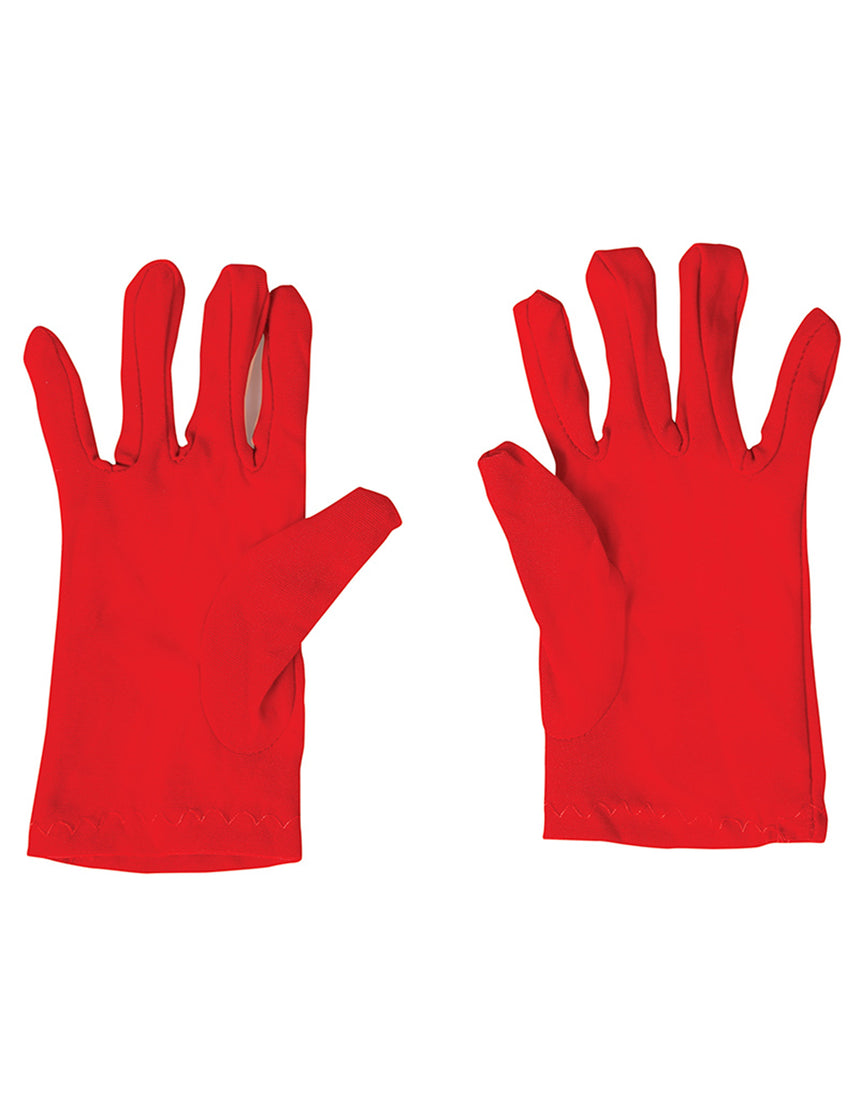 Gants courts rouges enfant