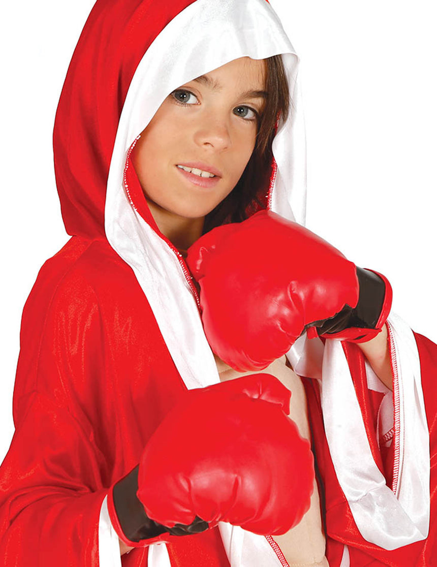 Gants de boxe rouge enfant