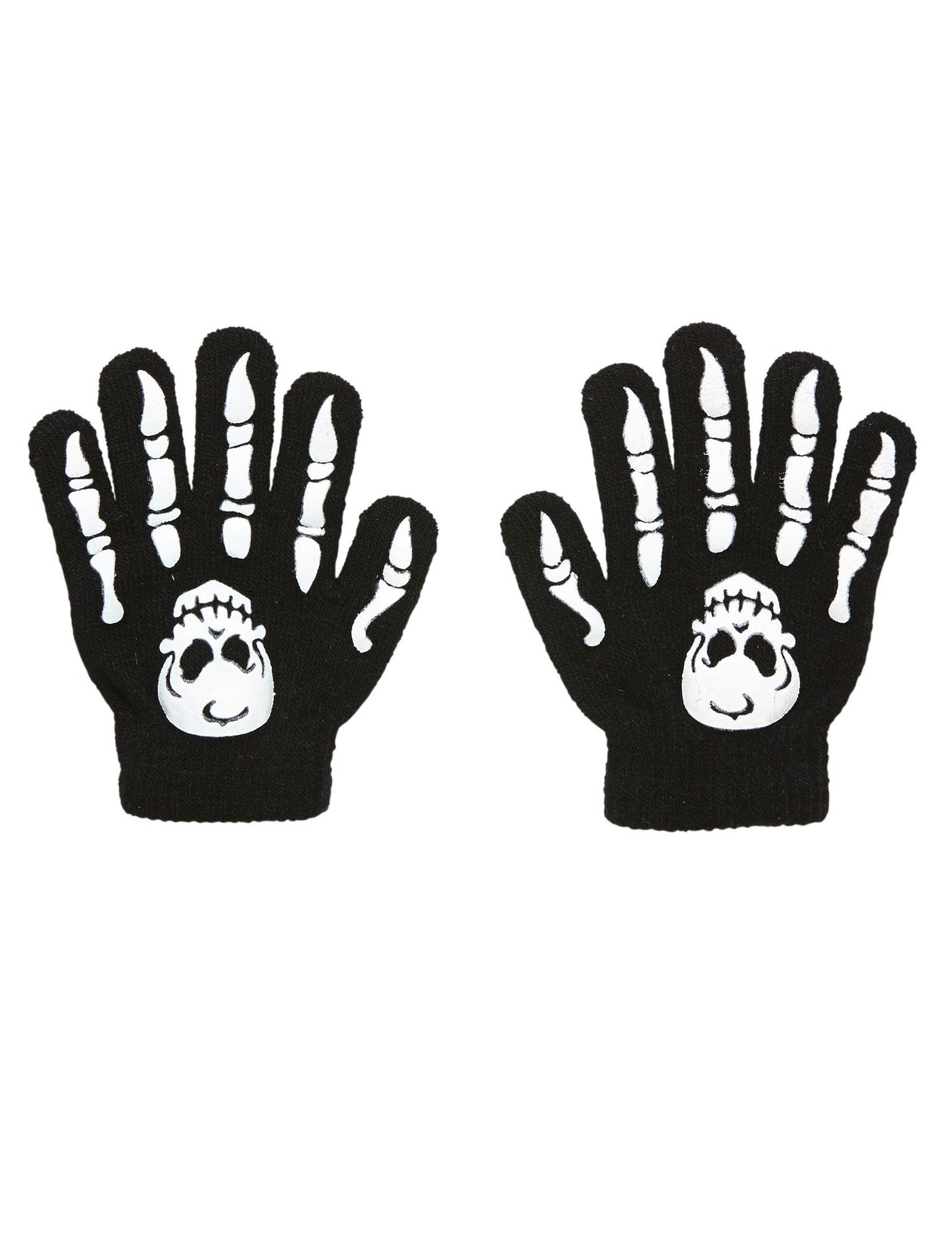 Gants os et crâne enfant