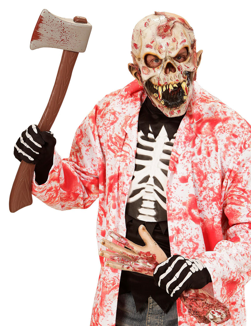 Gants squelette adulte Halloween