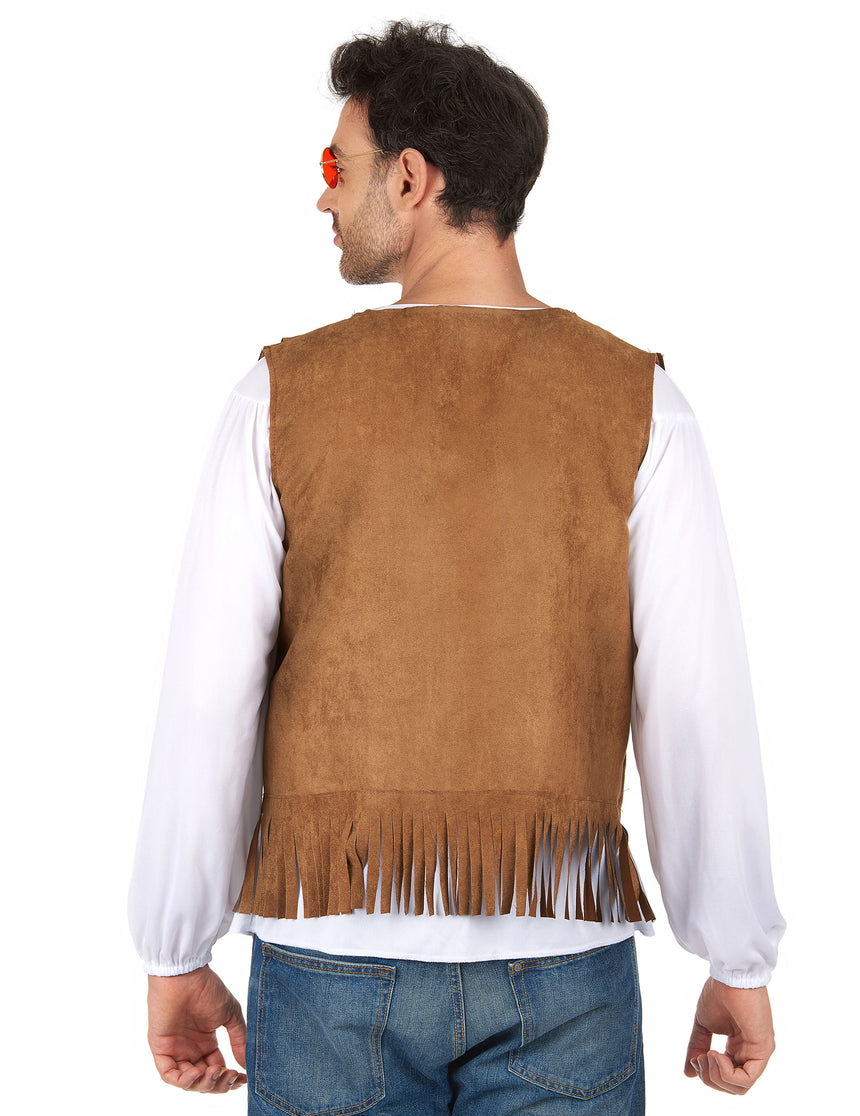 Gilet hippie homme