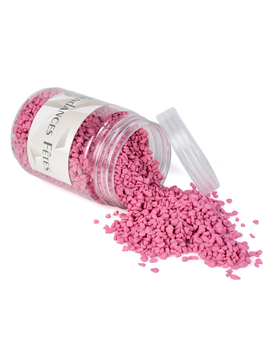 Gravillons fuchsia 400 gr décoratifs 2-4 mm