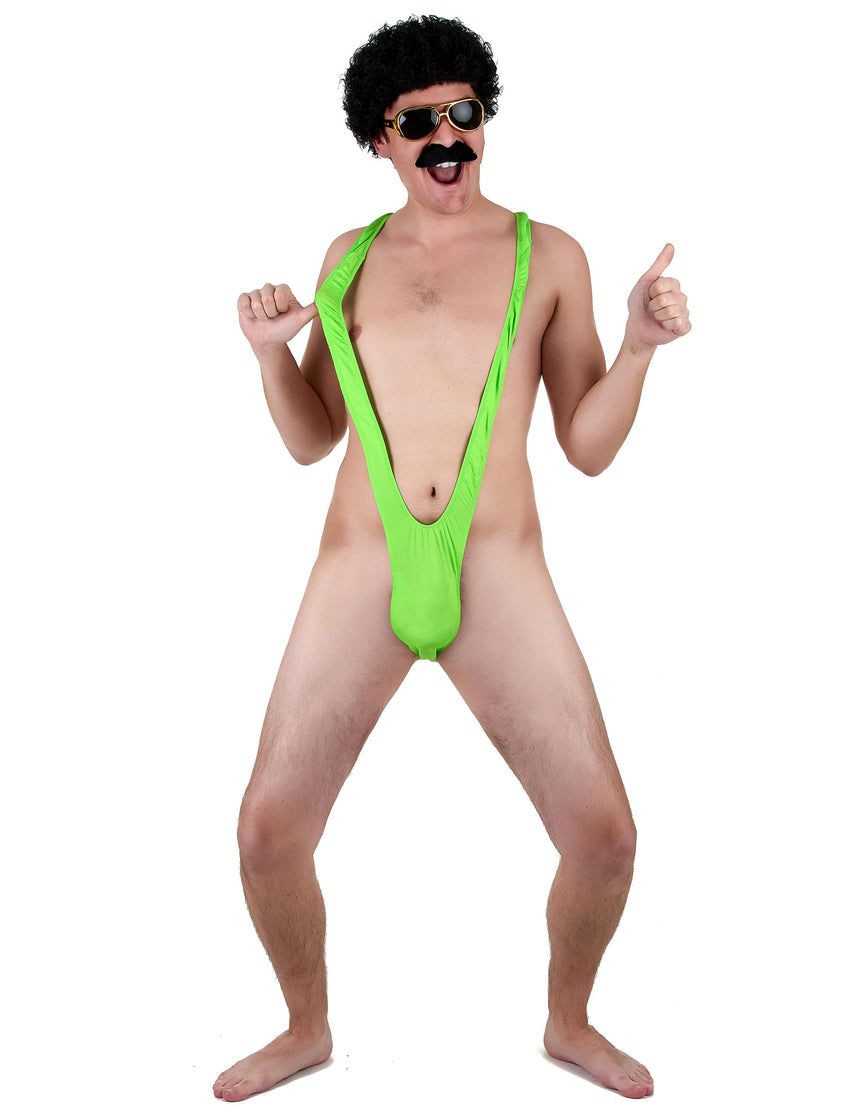 Mankini Vert Fluo Homme