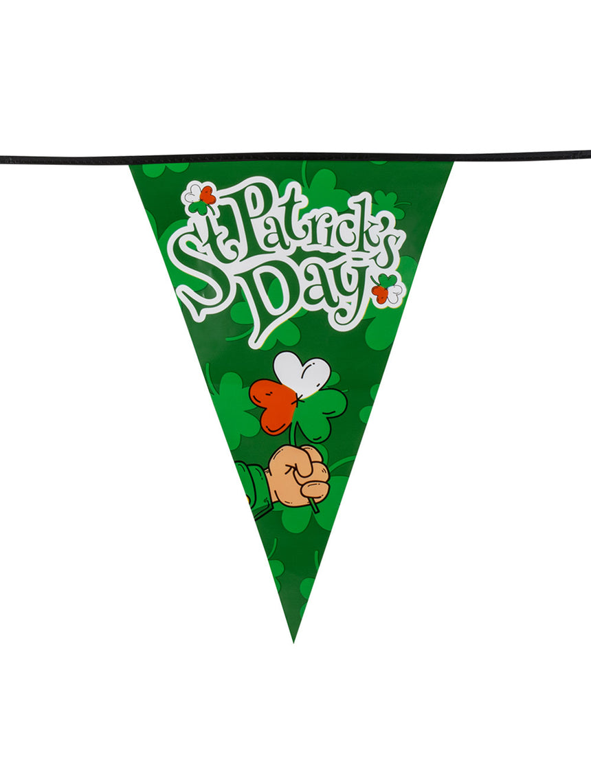 Guirlande à fanions 8 m Saint Patrick