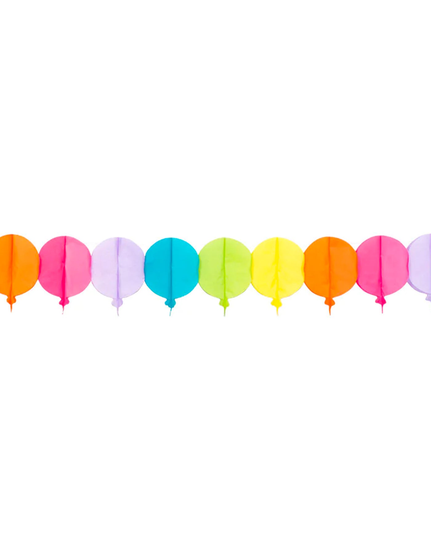 Guirlande ballons en papier 4 m