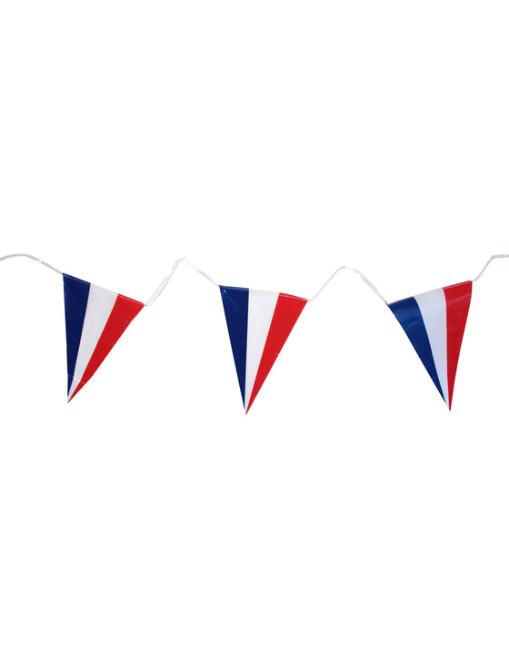 Guirlande drapeaux français