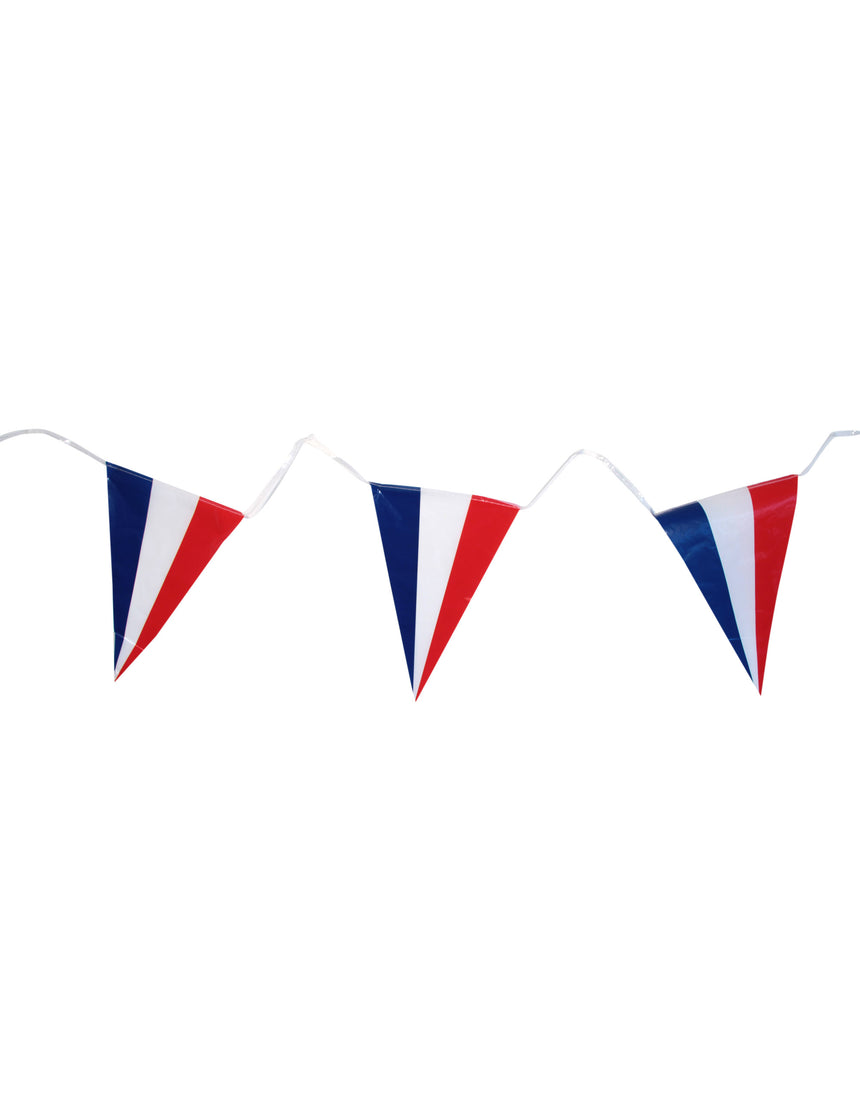 Guirlande drapeaux français