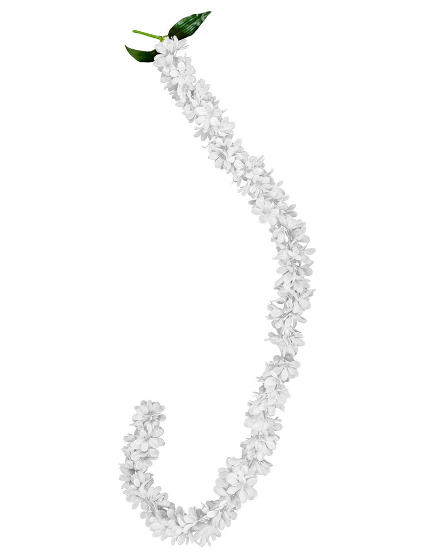 Guirlande de fleurs d'orchidée blanche 168 cm pour mariage