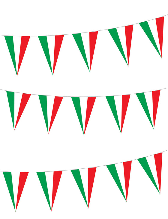 Guirlande drapeaux italiens 5 m