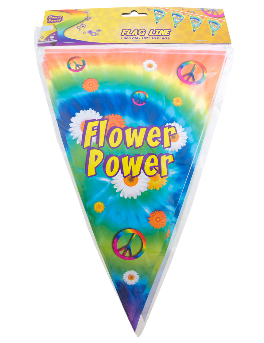 Guirlande fanion hippie 5 m