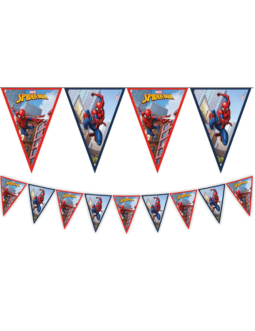 Guirlande fanions Spiderman