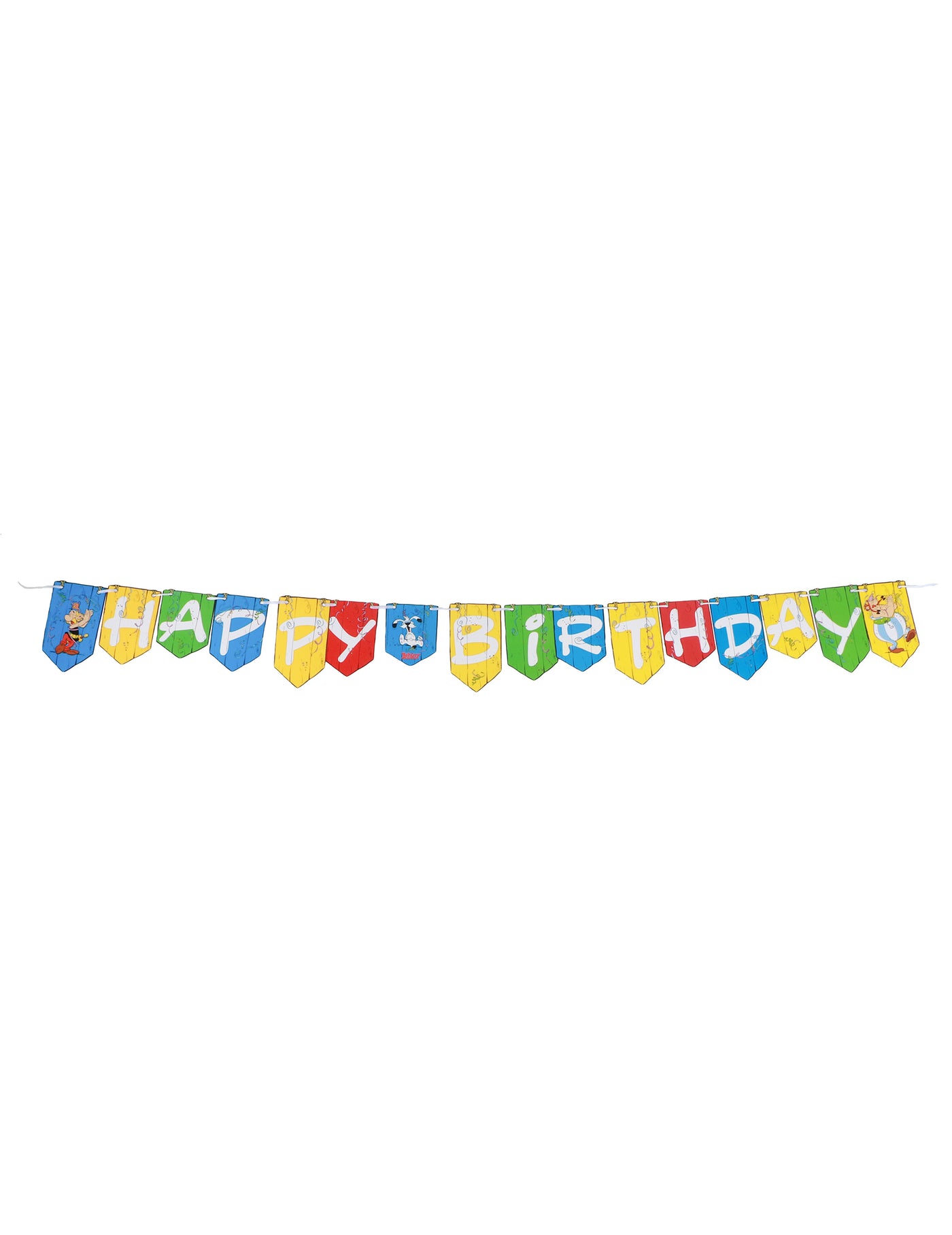 Guirlande Happy Birthday Astérix 200 cm