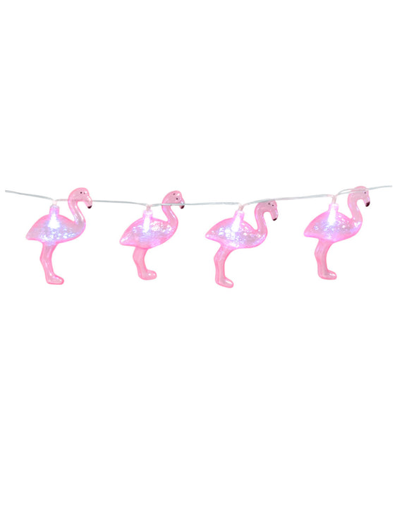Guirlande lumineuse flamants roses 140 cm