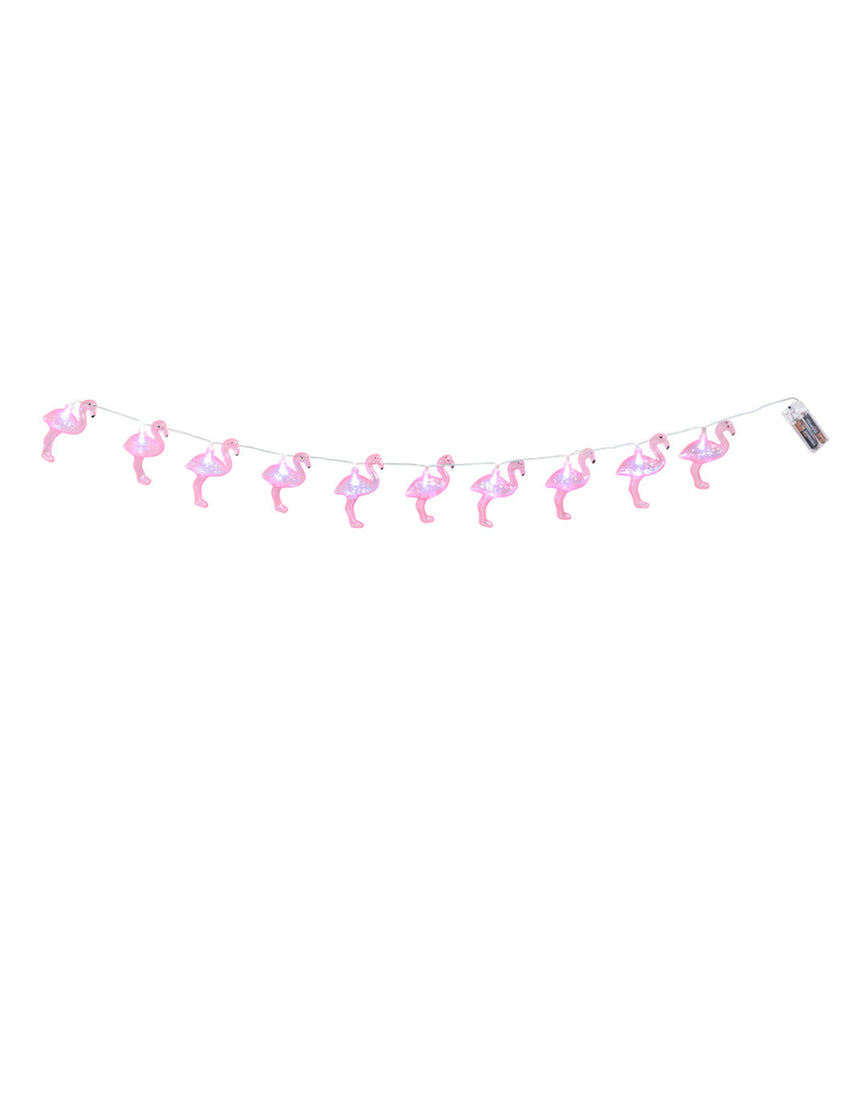 Guirlande lumineuse flamants roses 140 cm
