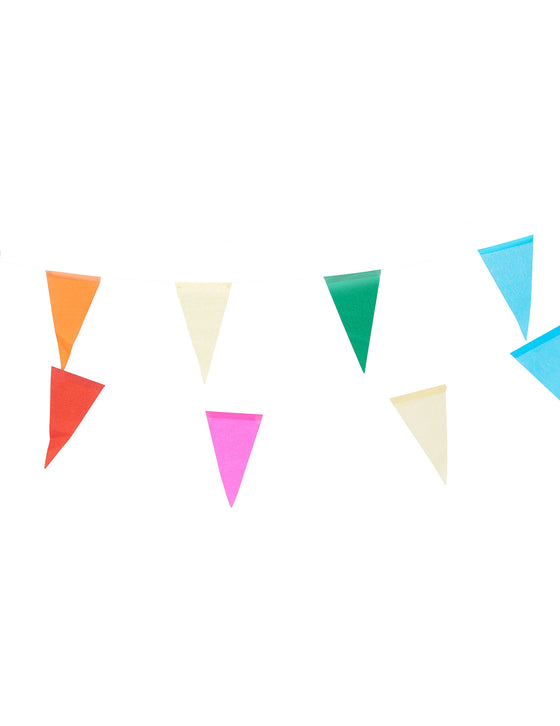 Guirlande multicolore en papier 10 m