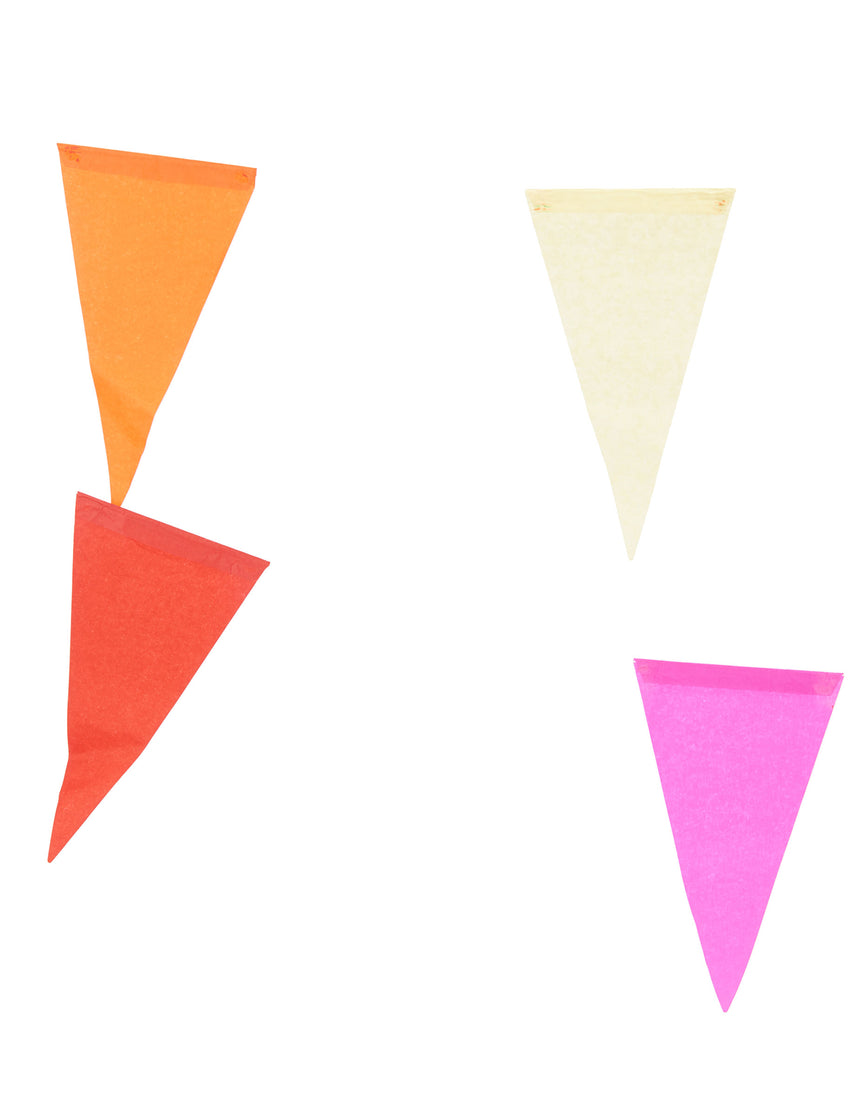 Guirlande multicolore en papier 10 m