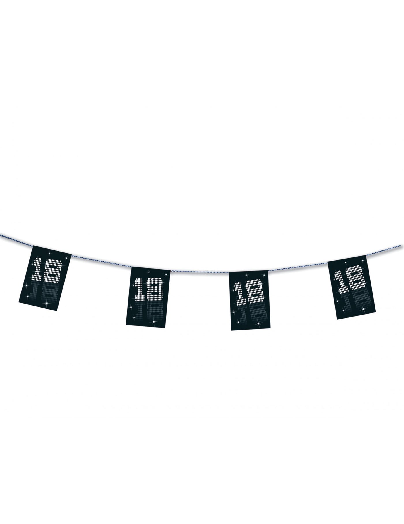 Guirlande papier VIP 18 ans 4 m